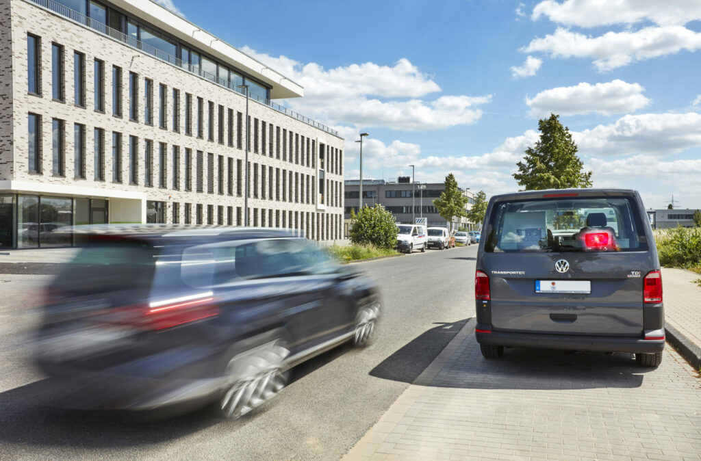 Mobile Geschwindigkeitsüberwachung Volkswagen T6